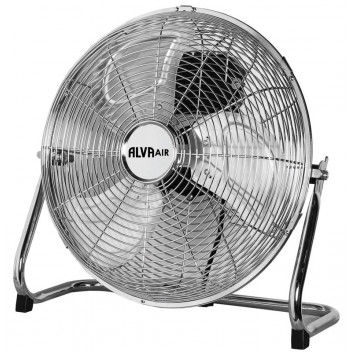 SILVER METAL FLOOR FAN 40CM SILVER METAL FLOOR FAN 40CM