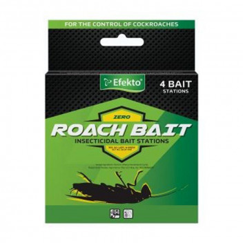 EFEKTO 4 PACK ZERO ROACH BAIT EFEKTO 4 PACK ZERO ROACH BAIT
