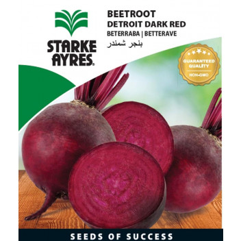 STARKE AYRES BEETROOT DETROIT DARK RED SEED 100G STARKE AYRES BEETROOT DETROIT DARK RED SEED 100G