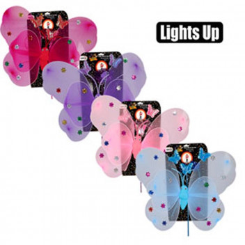 WINGS HEADBAND AND WAND DRESS UP PARTY COSTUME WINGS HEADBAND AND WAND DRESS UP PARTY COSTUME