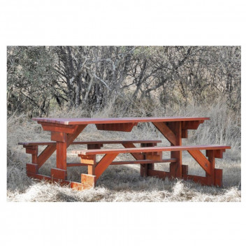 WILD WAYS 6SEAT PICNIC BENCH 2700MM WILD WAYS 6SEAT PICNIC BENCH 2700MM