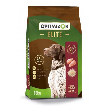 OPTIMIZOR ELITE DOG FOOD 26% PROTEIN FRESH CHICKEN 18KG OPTIMIZOR ELITE DOG FOOD 26% PROTEIN FRESH CHICKEN 18KG