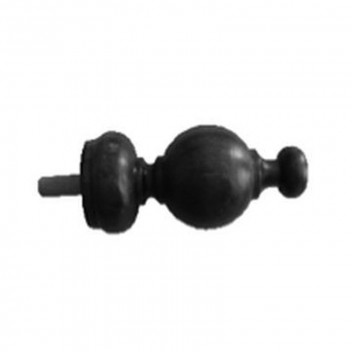 DARK STAIN CLASSIC FINIAL  34MM DARK STAIN CLASSIC FINIAL  34MM