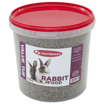 VALEMOUNT VALUE TUB RABBIT FOOD 7.5KG VALEMOUNT VALUE TUB RABBIT FOOD 7.5KG