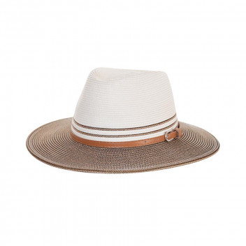 BELLA IVORY/MIXED BLACK HAT 58CM BELLA IVORY/MIXED BLACK HAT 58CM