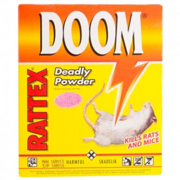 DOOM RODENT PELLETS RATTEX 100G DOOM RODENT PELLETS RATTEX 100G