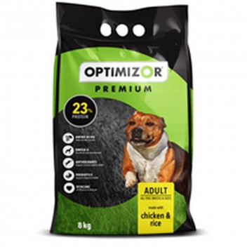 OPTIMIZOR PREMIUM ADULT DOG FOOD 23% RECIPE 8KG OPTIMIZOR PREMIUM ADULT DOG FOOD 23% RECIPE 8KG