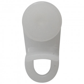 CURTAIN TRACK RACER RUNNER WHITE  10 PER PACK CURTAIN TRACK RACER RUNNER WHITE  10 PER PACK