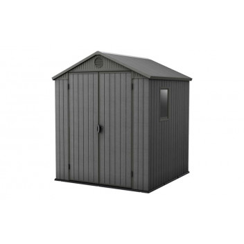 SHED DARWIN GREY 17210353GRY 6X6  190 X 182 X 221 CM SHED DARWIN GREY 17210353GRY 6X6  190 X 182 X 221 CM