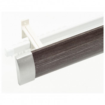 HALF ROUND SMOOTH DOUBLE TRACK SLATE POLE   64MM X 2M HALF ROUND SMOOTH DOUBLE TRACK SLATE POLE   64MM X 2M