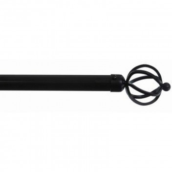 BLACK GYPSY FINIAL BASKET  28MM BLACK GYPSY FINIAL BASKET  28MM