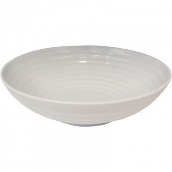 WHITE MELAMINE BOWL 30X9CM WHITE MELAMINE BOWL 30X9CM