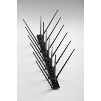 UV RESISTANT BLACK POLYCARBONATE ANTI-BIRD SPIKE 33.3CM UV RESISTANT BLACK POLYCARBONATE ANTI-BIRD SPIKE 33.3CM