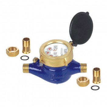 BRASS PRECISION WATER METER WITHOUT TAIL PIECE 20MM BRASS PRECISION WATER METER WITHOUT TAIL PIECE 20MM