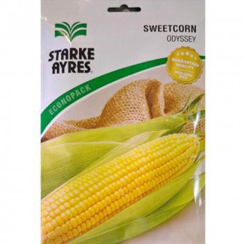 SEED VEGETABLE SWEETCORN ODYDDEY ECONO PACK STARKE AYRES SEED VEGETABLE SWEETCORN ODYDDEY ECONO PACK STARKE AYRES