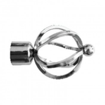 CHROME BASKET FINIAL 28MM CHROME BASKET FINIAL 28MM