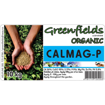 GREENFIELDS CALMAG PH STABILISER ORGANIC FERTILIZER 10KG GREENFIELDS CALMAG PH STABILISER ORGANIC FERTILIZER 10KG
