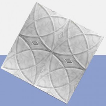 TILE CEILING 2000 POLY SILVER U/EDGE TILE CEILING 2000 POLY SILVER U/EDGE