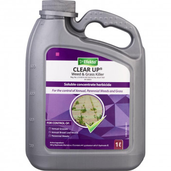 CLEAR UP HERBICIDE GARDEN CHEMICAL 1L CLEAR UP HERBICIDE GARDEN CHEMICAL 1L