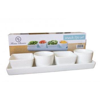 HOME CLASSIX 5PIECE SNACK SET HOME CLASSIX 5PIECE SNACK SET
