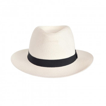 PANA-MATE FEDORA IVORY HAT 58CM PANA-MATE FEDORA IVORY HAT 58CM