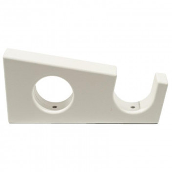 WHITE WOOD DOUBLE BRACKET 34MM WHITE WOOD DOUBLE BRACKET 34MM