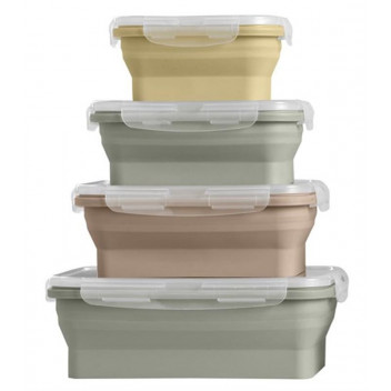 FOLDABLE LUNCH BOX 4 PIECE FOLDABLE LUNCH BOX 4 PIECE