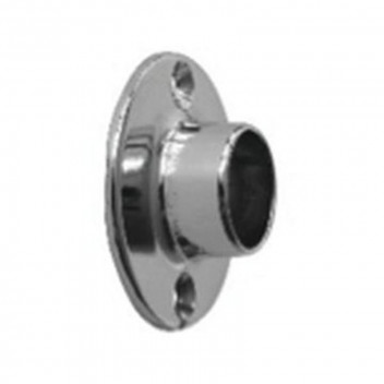 FLANGE CHROME BRACKET  19MM FLANGE CHROME BRACKET  19MM